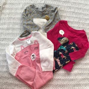 LOT of baby girl 12m clothes